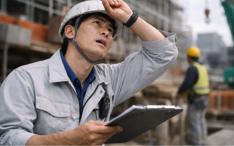 現場監督がきついと言われる具体的な理由【5選】