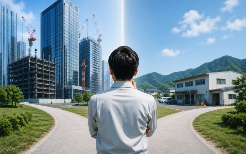 ゼネコンは大手と中小どっちがいい？