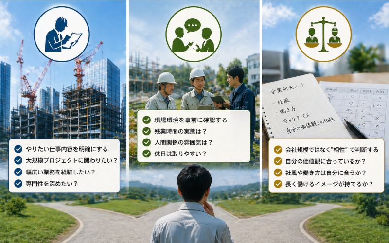 後悔しないゼネコンの選び方【3つのコツ】