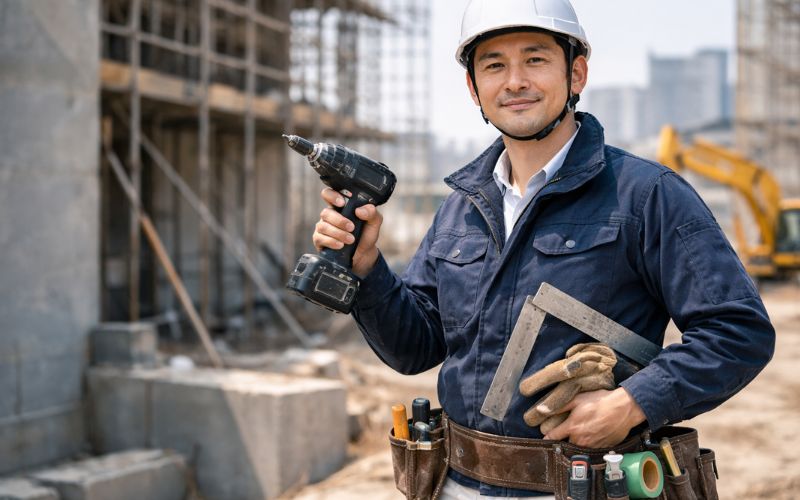 武闘派|現場第一主義の施工管理と道具一式