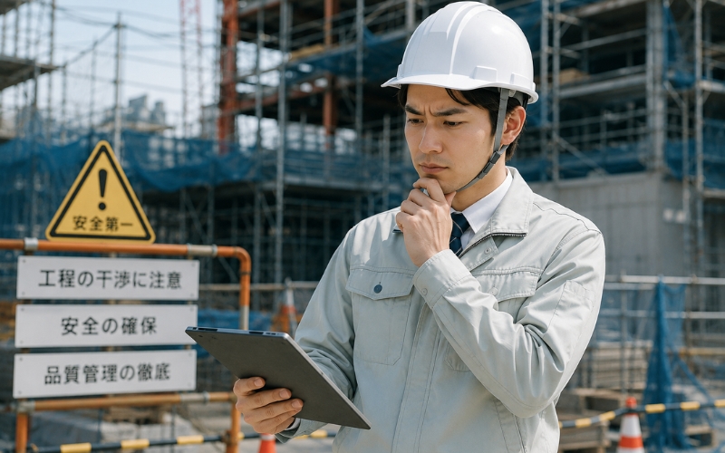 工区分けを行う際の注意点