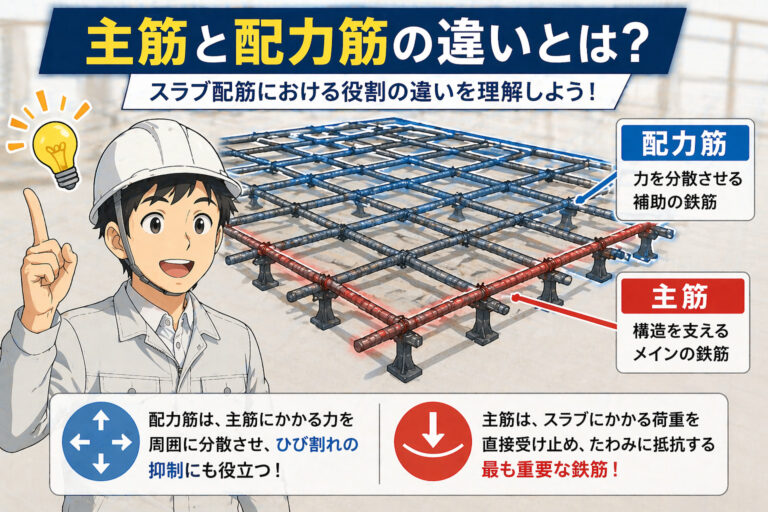若手施工管理が迷う主筋と配力筋の違い|向き・役割・見分け方を解説 | 現場ラボ