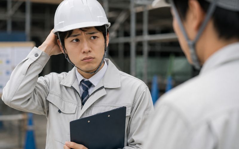 施工管理の新人が「聞きづらい」と感じる理由