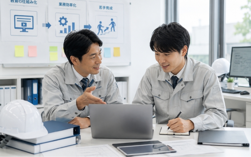 若手育成と中堅社員の負担軽減を両立する方法