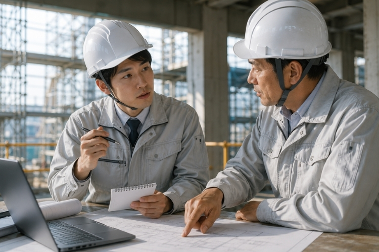 現場監督として成長する人の質問の仕方