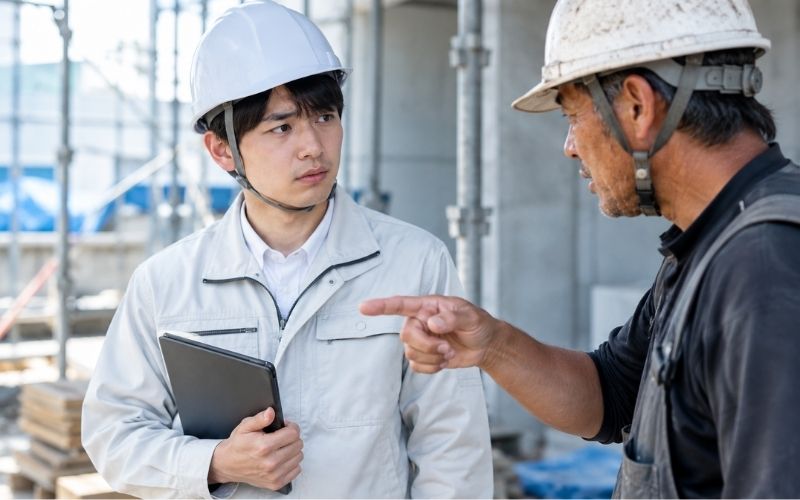 新人施工管理が職人さんに舐められるのは「能力不足」だからではない