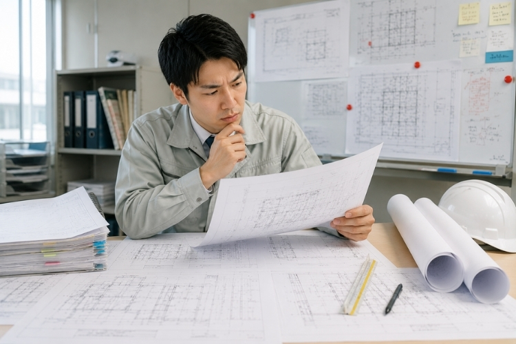 設計図を受け取ったら最初にやるべきこと