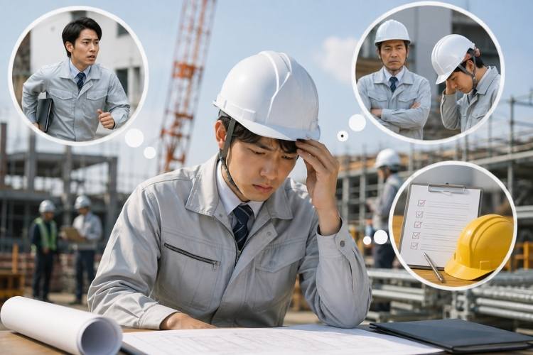 新人施工管理が勘違いしやすいこと