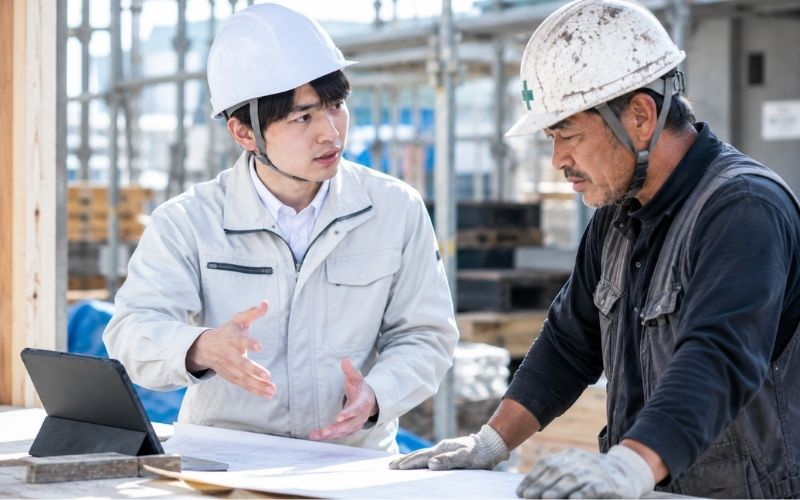職人さんから信頼される施工管理になるための「伝え方」