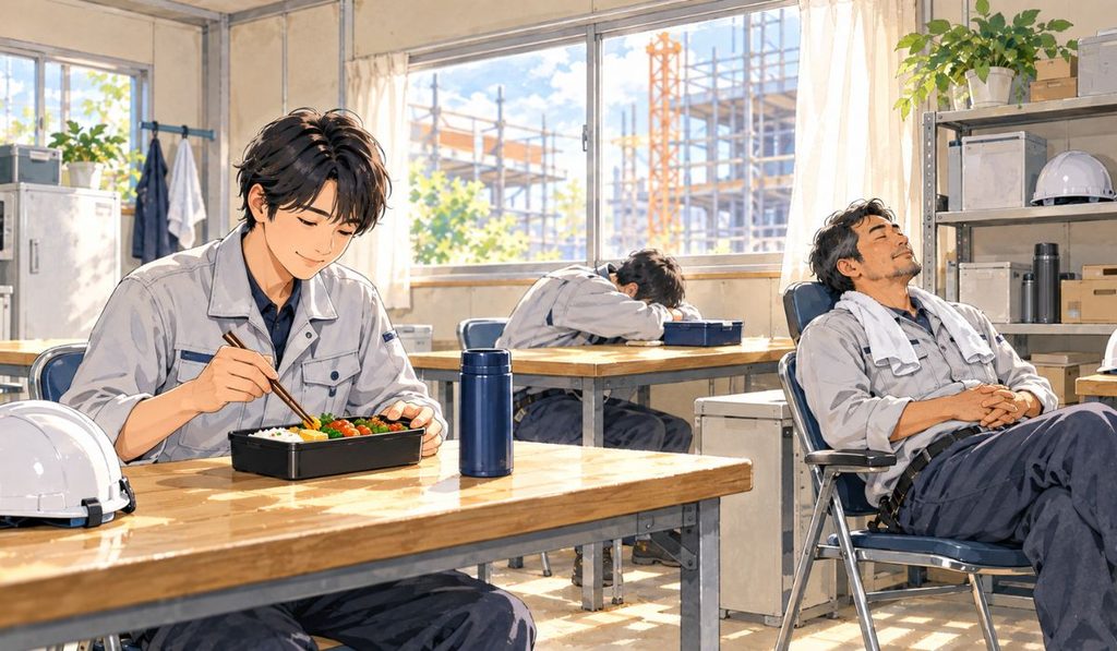 「お昼休みは神聖な時間」——静かに休む空気を大切にする