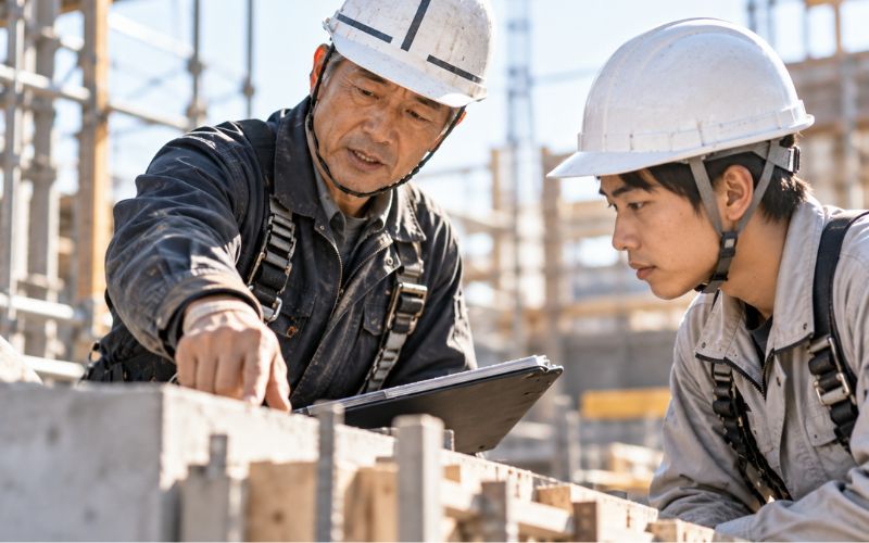 施工管理と新人研修を経験して気づいた「教え方には型がある」