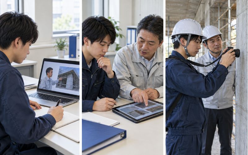 1回の教育を「予習→会話→実践」で組み立てる