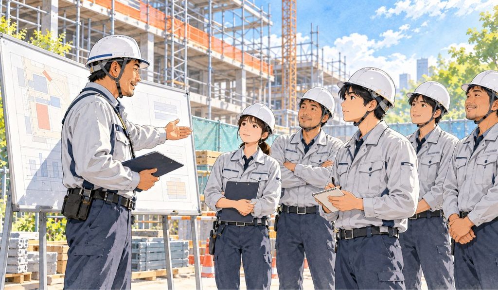 朝礼は、全員の「安全スイッチ」を入れる時間